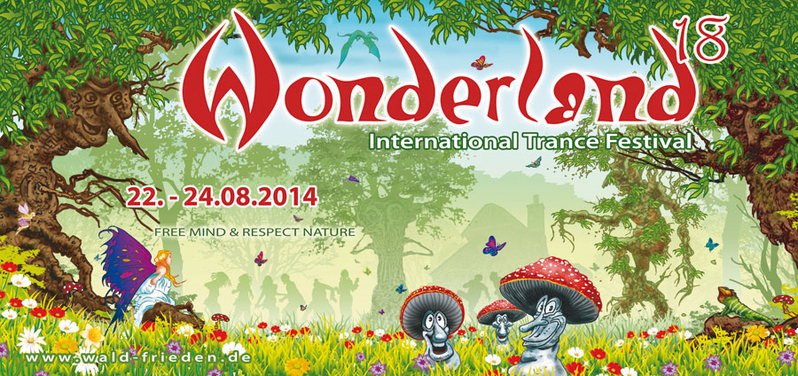 Fri, 22.Aug 14 - Waldfrieden - Wonderland 18 Open Air Festival 2014