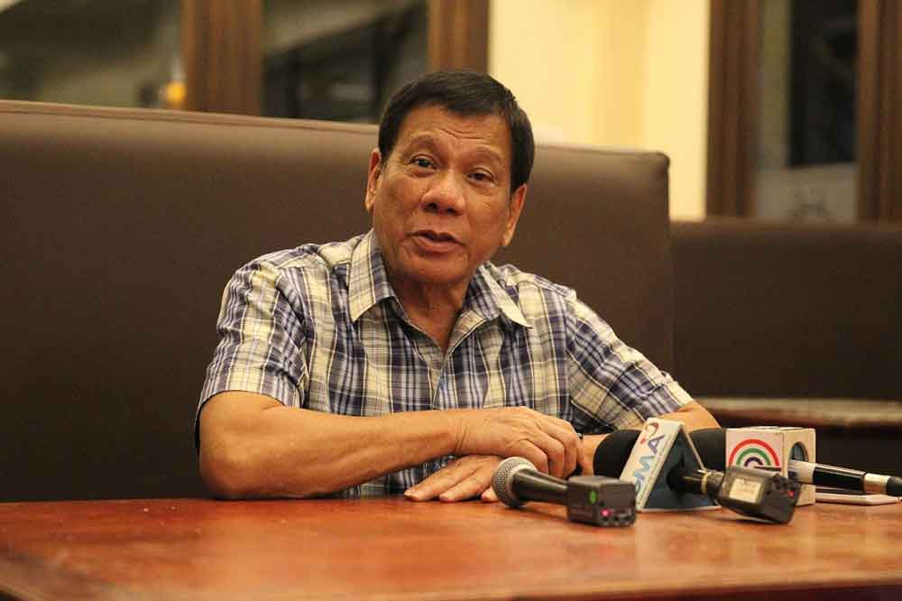 der philippinische Präsident Rodrigo Duterte